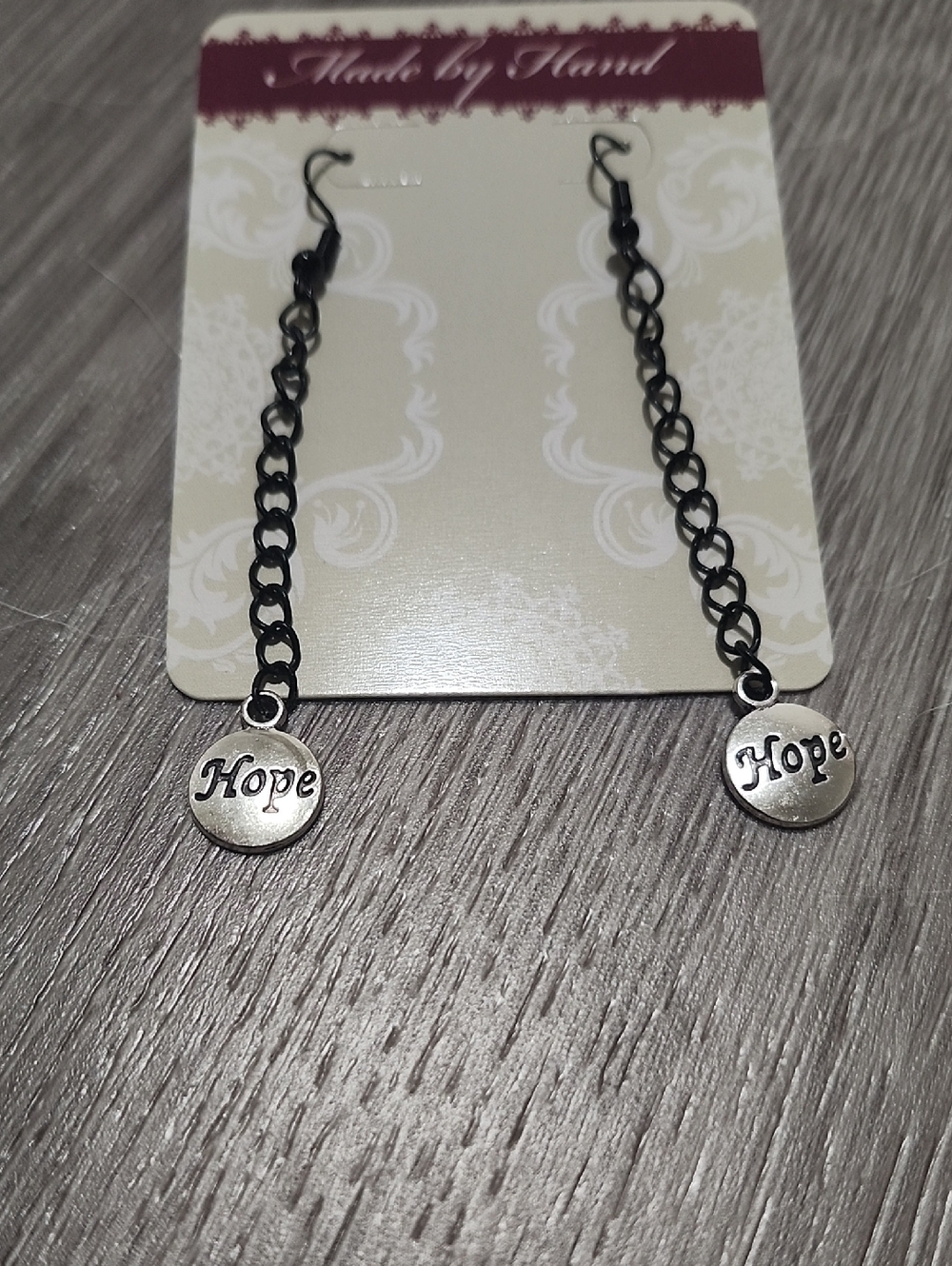 Handmade Midnight Hope Earrings